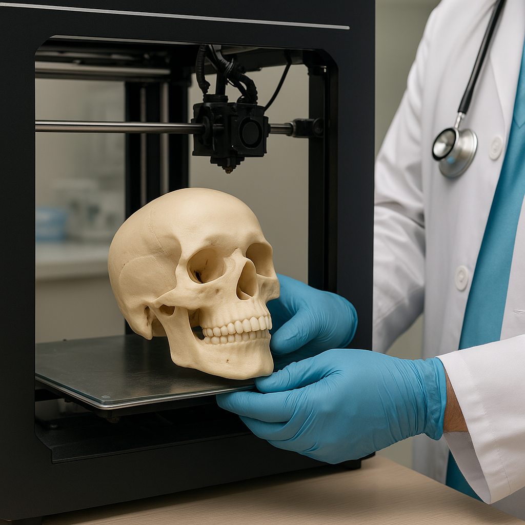 Jak druk 3D jest wykorzystywany w medycynie